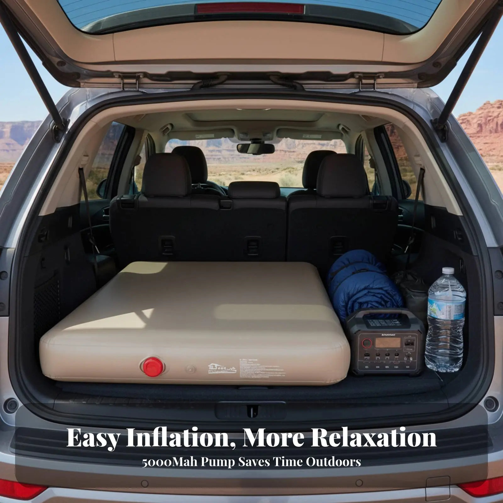 Camping Air Mattress, Elastic Fiber Inflatable Bed, Double/Triple Sleeping Pad, Automatic Inflation, Outdoor Ground Mat
Camping Air Mattress, Elastic Fiber Inflatable Bed, Double/Triple Sleeping Pad, Automatic Inflation, Outdoor Ground Mat