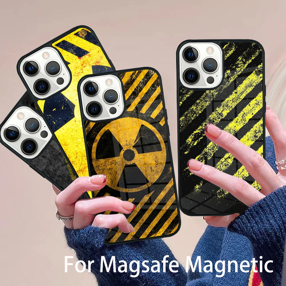 Danger Radiation Zone Phone Case Magesafe Magnetic Wireless Charge Cover For IPhone 16 11 12 13 14 15 Pro Max Plus Mini
Danger Radiation Zone Phone Case Magesafe Magnetic Wireless Charge Cover For IPhone 16 11 12 13 14 15 Pro Max Plus Mini