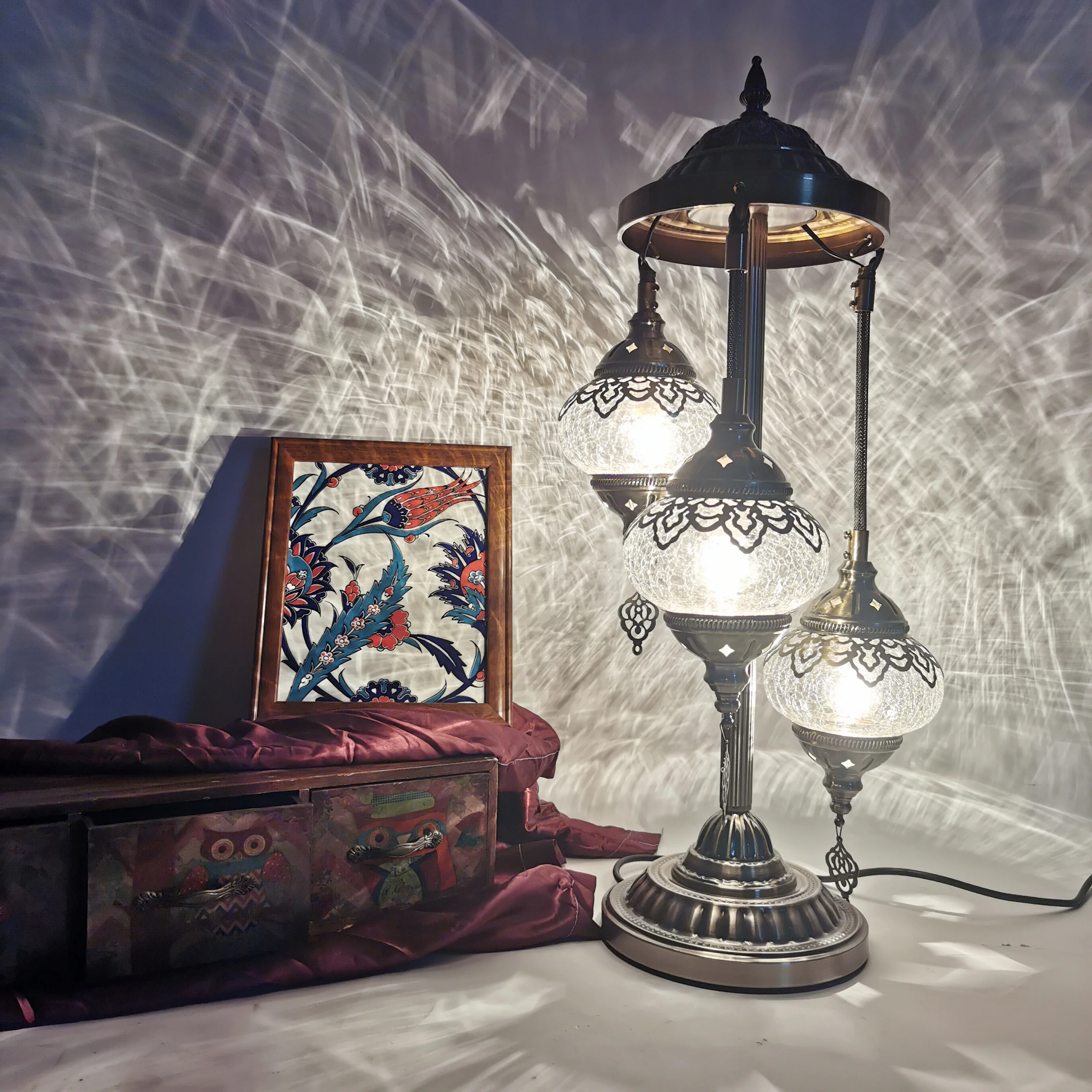 Tokin-lighting 2025 New Crystal Lamp Creative Glass Floor Lamp Corridor bar Hotel Indoor Crystal 3 Floor Lamp
Tokin-lighting 2025 New Crystal Lamp Creative Glass Floor Lamp Corridor bar Hotel Indoor Crystal 3 Floor Lamp