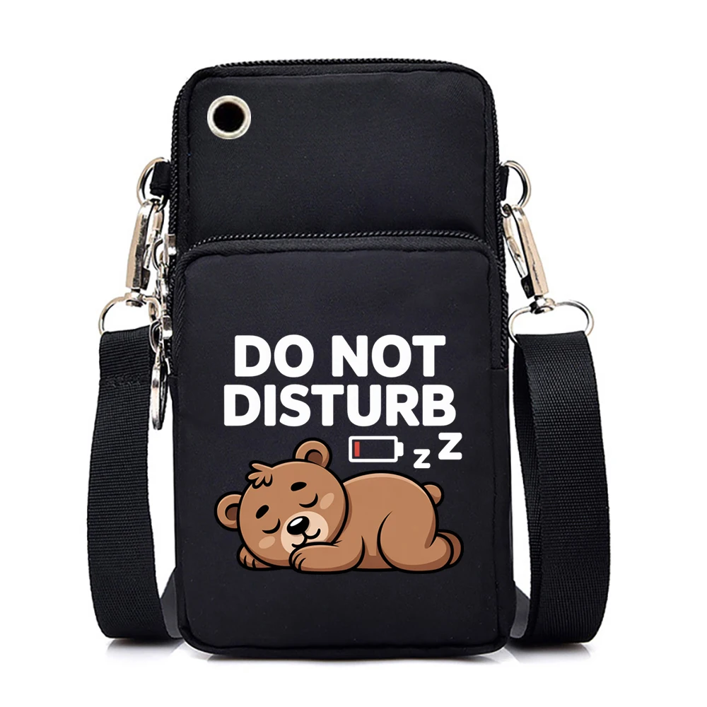 Fun Humor Animal "Do Not Disturb Low Battery Bear" Shoulder Bag Women Mobile Phone Bag Teen Messenger Purse Small CrossBody Bag
Fun Humor Animal "Do Not Disturb Low Battery Bear" Shoulder Bag Women Mobile Phone Bag Teen Messenger Purse Small CrossBody Bag