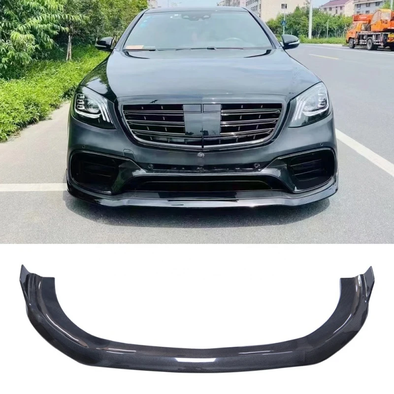 Carbon Fiber Body Kit for S-Class S63 S65 W222 Front Bumper Lip Rear Bumper Diffuser Spoiler Kit
Carbon Fiber Body Kit for S-Class S63 S65 W222 Front Bumper Lip Rear Bumper Diffuser Spoiler Kit