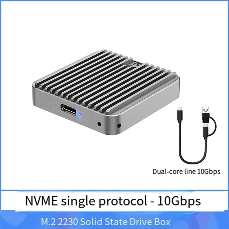 T69C! Внешний портативный корпус для жесткого диска NVMe 10 Гбит/с, для твердотельных накопителей 2330 Type-C 3.2, однопортовый
T69C! Внешний портативный корпус для жесткого диска NVMe 10 Гбит/с, для твердотельных накопителей 2330 Type-C 3.2, однопортовый