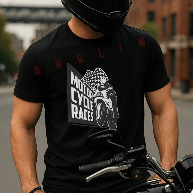 Motorcycle With The Words Motor Cycle Races T-Shirt Motorrad Fans Moto New Fashion Summer Cotton Men Short Sleeve O-Neck T Shirt
Motorcycle With The Words Motor Cycle Races T-Shirt Motorrad Fans Moto New Fashion Summer Cotton Men Short Sleeve O-Neck T Shirt
