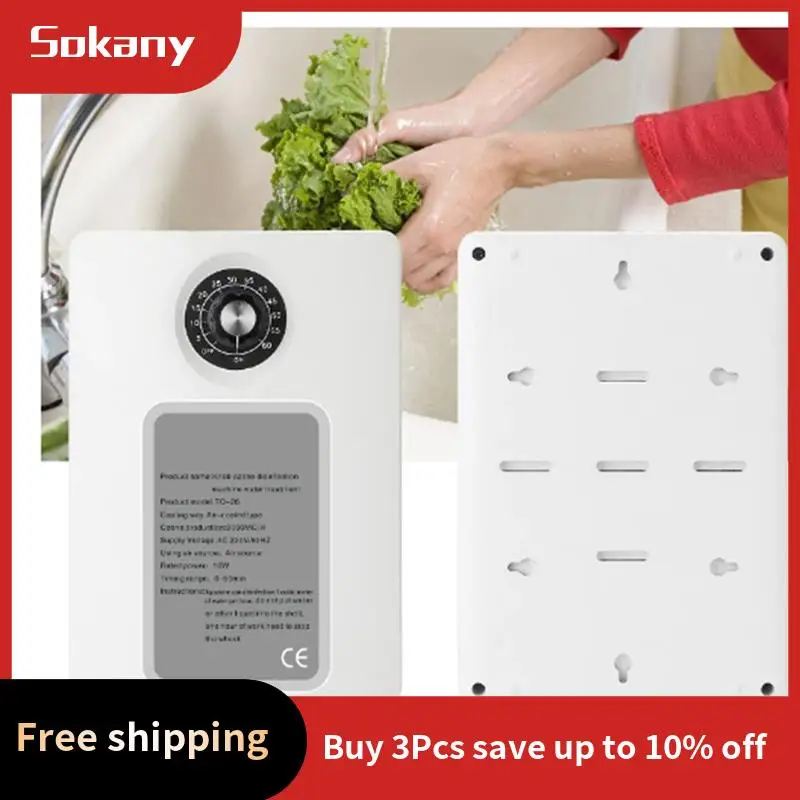A59E-Active Ozone Generator Purifier 2000Mg/H Air Freshening Water Fruit Vegetable Food Ozone Efficient Ionizer EU Plug
A59E-Active Ozone Generator Purifier 2000Mg/H Air Freshening Water Fruit Vegetable Food Ozone Efficient Ionizer EU Plug