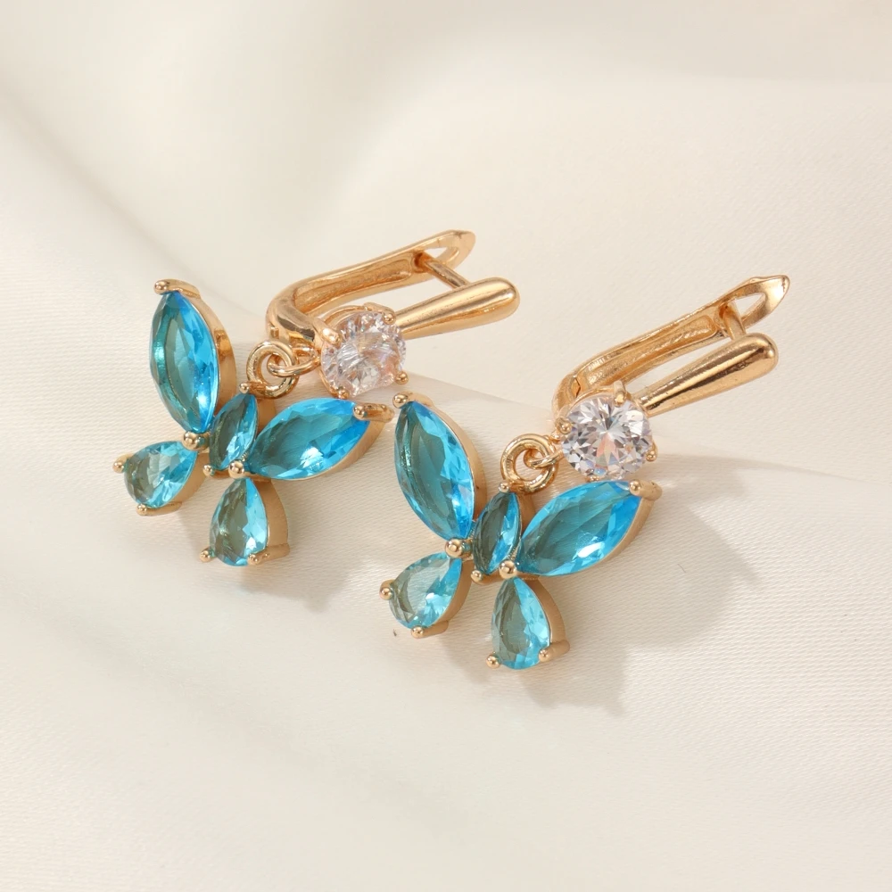 Butterfly Shape Dangle Earrings for Women 2025 New Fashion Zirconia Drop Earring Golden Wedding Party Jewelry Accessories
Butterfly Shape Dangle Earrings for Women 2025 New Fashion Zirconia Drop Earring Golden Wedding Party Jewelry Accessories