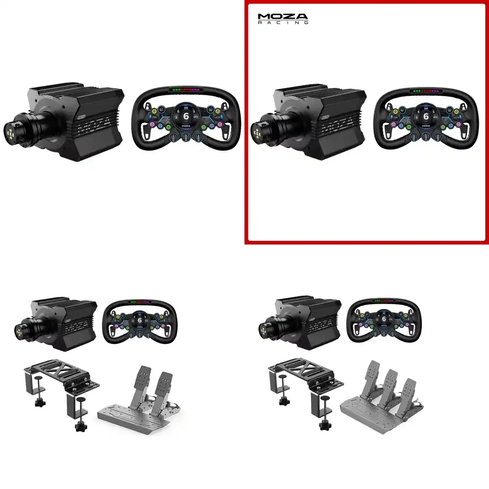R12 V2 Wheel Base Bundle VGS Steering Wheel Racing Game Simulator VISON GS
R12 V2 Wheel Base Bundle VGS Steering Wheel Racing Game Simulator VISON GS