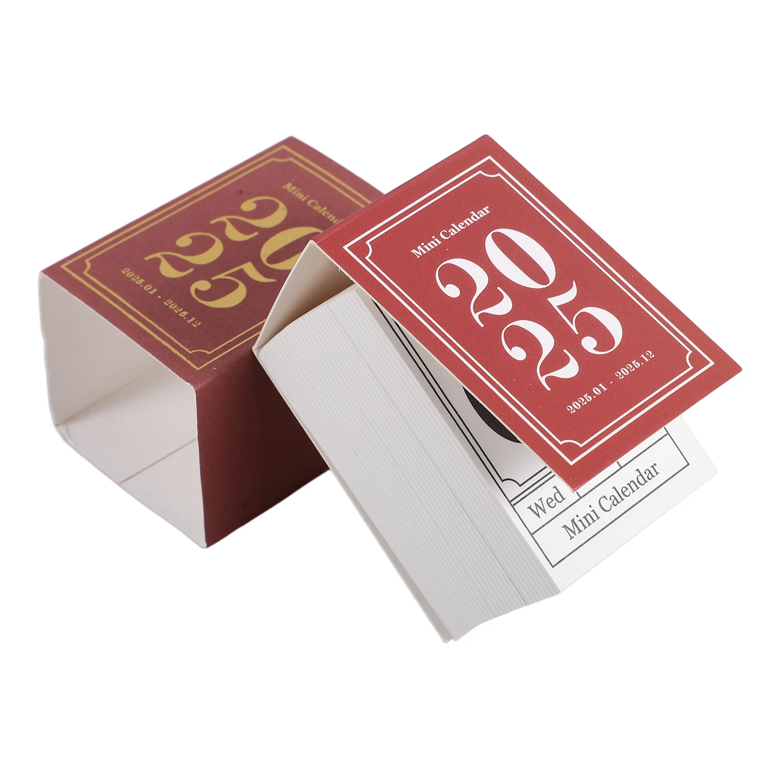Retro Mini Calendar 2025 for Table Desk Hand Torn Decorative Paper Miniature Student Office
Retro Mini Calendar 2025 for Table Desk Hand Torn Decorative Paper Miniature Student Office