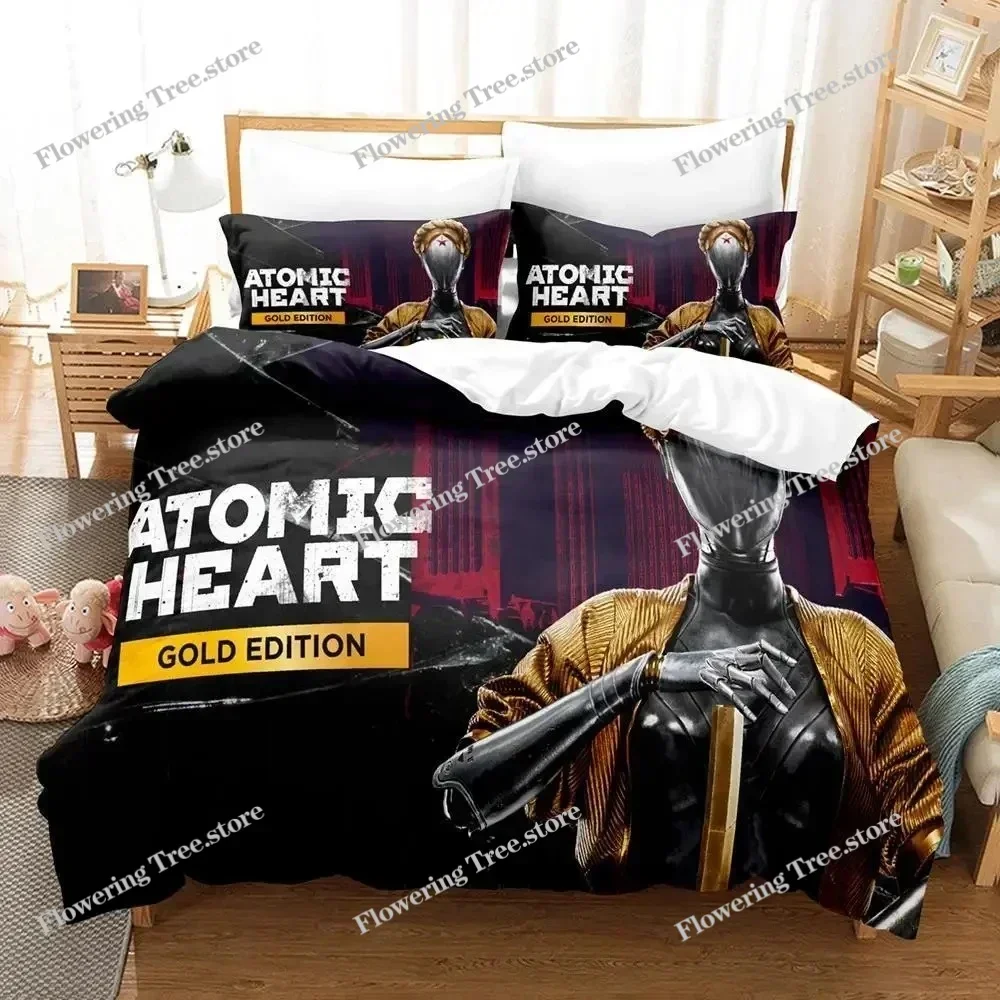Game Atomic Heart Bedding Set Boys Girls Twin Queen Size Duvet Cover Pillowcase Bed Kids Adult Fashion Home Textileextile029
Game Atomic Heart Bedding Set Boys Girls Twin Queen Size Duvet Cover Pillowcase Bed Kids Adult Fashion Home Textileextile029