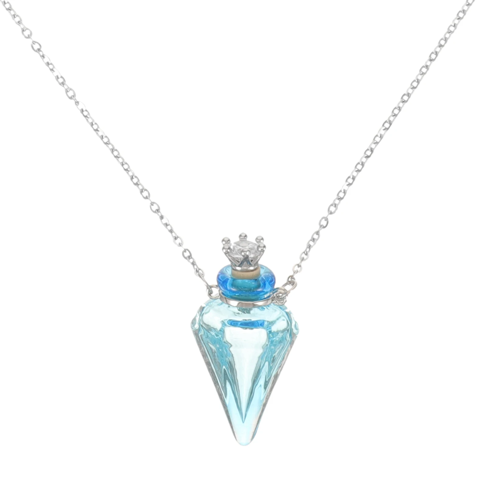 Essential Oil Diffuser Pendant Necklace Blue Gemstone Aesthetic Design Women Scent Drop Jewelry Set Practical Emotional
Essential Oil Diffuser Pendant Necklace Blue Gemstone Aesthetic Design Women Scent Drop Jewelry Set Practical Emotional