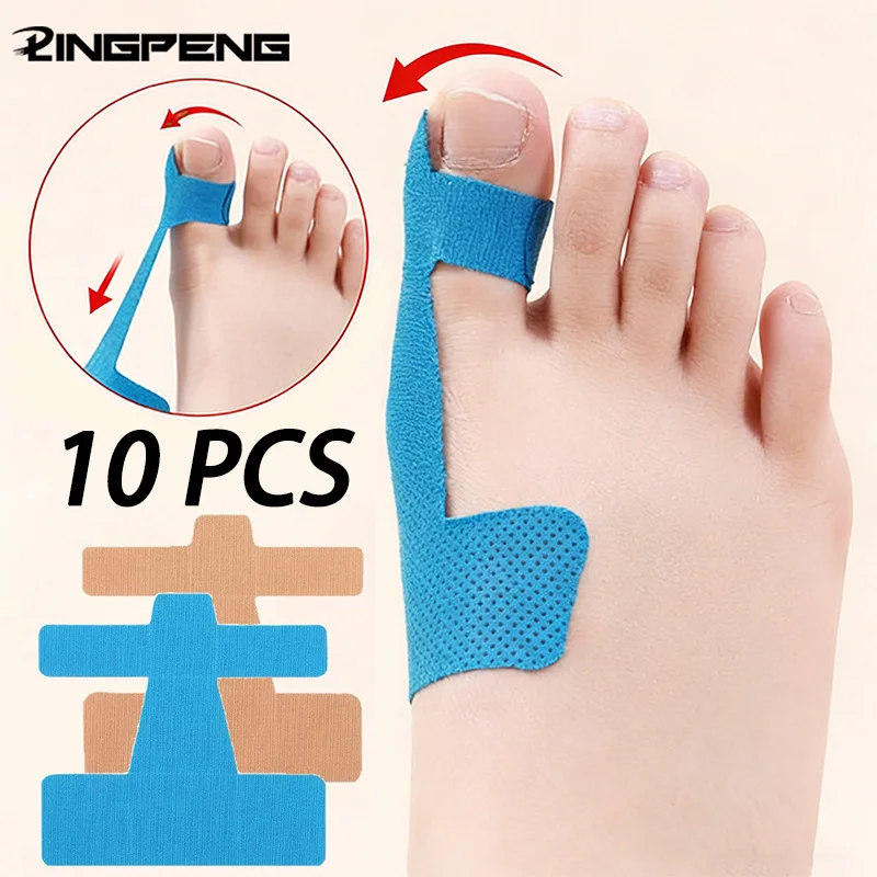 10PCS Bunion Corrector & Pain Relief Kinesiology Athletic Tape For Bunions & Turf Toe,Big Toe Spacer/Separator/Straightener Tape
10PCS Bunion Corrector & Pain Relief Kinesiology Athletic Tape For Bunions & Turf Toe,Big Toe Spacer/Separator/Straightener Tape