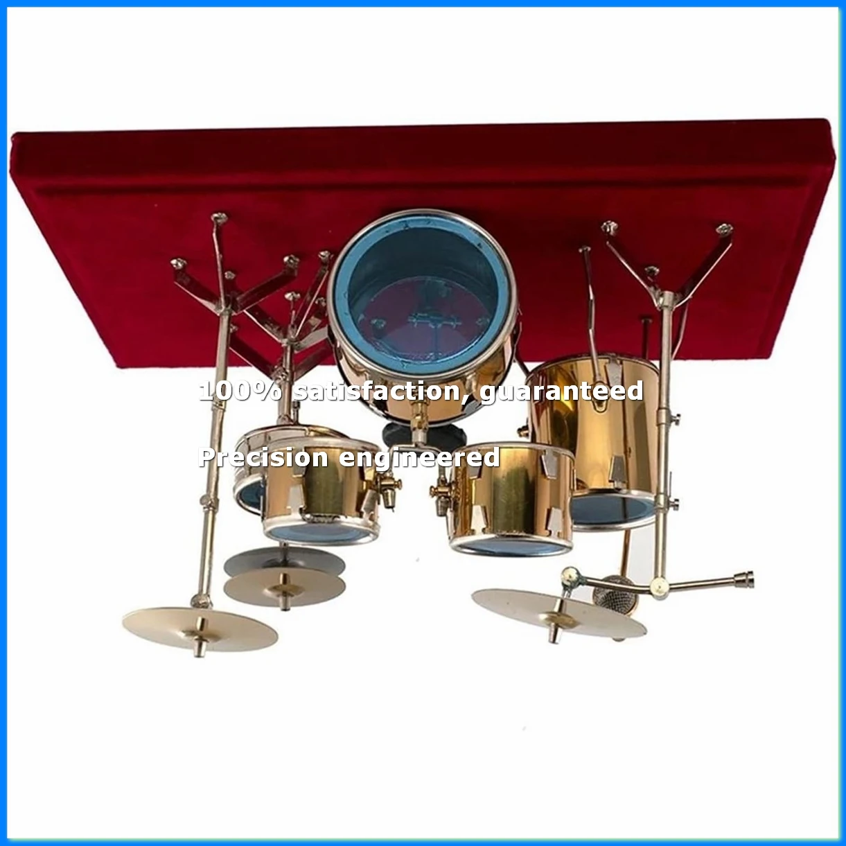 Miniature Jazz Drum Kit Model Mini Drum Cymbal Musical Instrument Model-ABYS
Miniature Jazz Drum Kit Model Mini Drum Cymbal Musical Instrument Model-ABYS