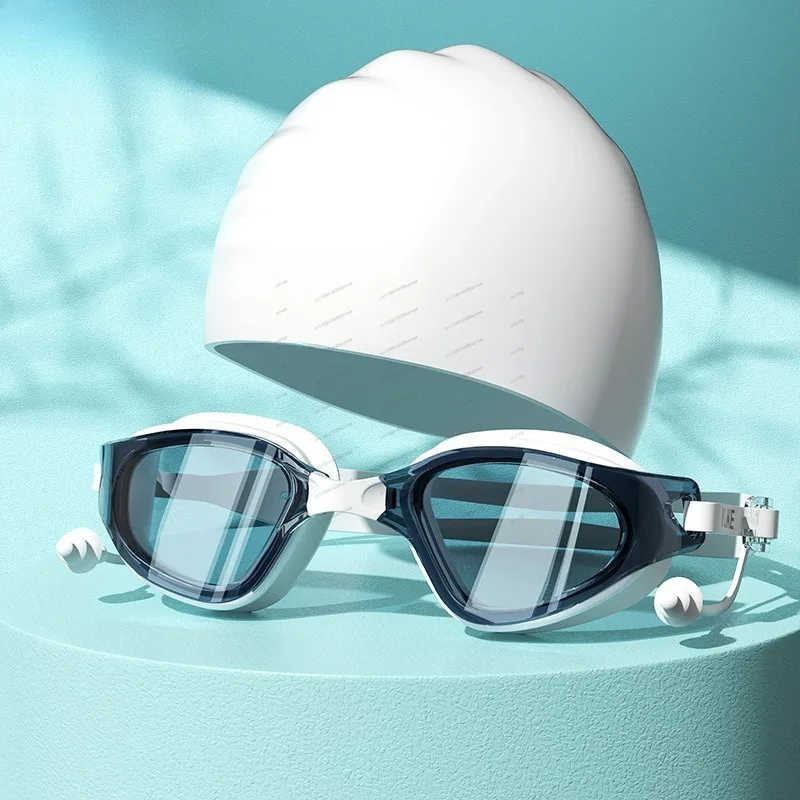 HD Anti‑Fog Waterproof Large Frame Swimming Goggles Set with Swim Cap for Men Women Diving Pool Professional Gear
HD Anti‑Fog Waterproof Large Frame Swimming Goggles Set with Swim Cap for Men Women Diving Pool Professional Gear