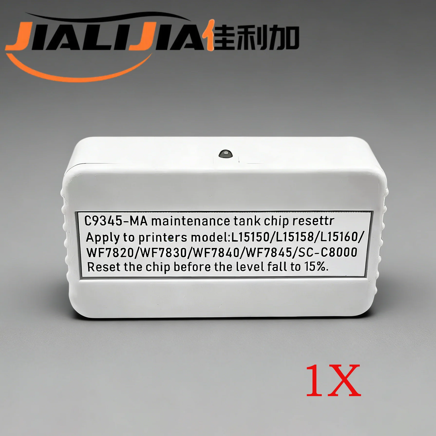 Сбрасыватель чипов для картриджей OEM C9345 (C12C93459) для Epson ET-8550, ET-8500, ET-16000, L8050, L15158, L15160, M15140, L6550, 6558, C8000
Сбрасыватель чипов для картриджей OEM C9345 (C12C93459) для Epson ET-8550, ET-8500, ET-16000, L8050, L15158, L15160, M15140, L6550, 6558, C8000