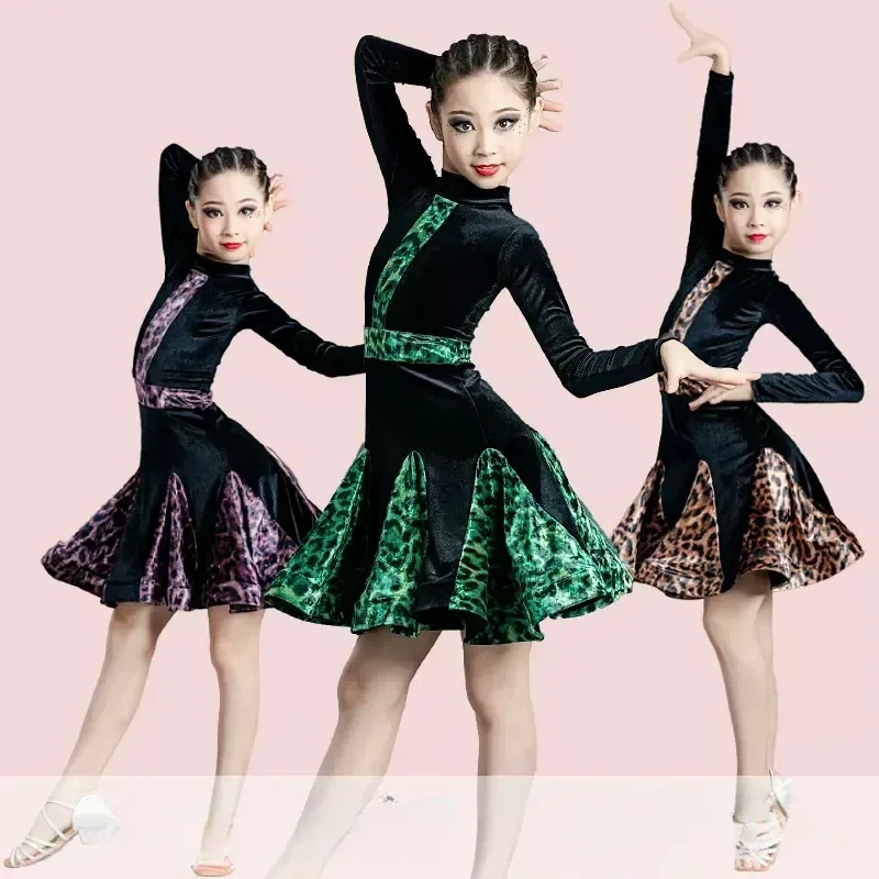 2024 New style Children's Latin Dance Dress Girls' Dance Practice Clothing Girls' Online Celebrity Latin Competition Grade Exami
2024 New style Children's Latin Dance Dress Girls' Dance Practice Clothing Girls' Online Celebrity Latin Competition Grade Exami