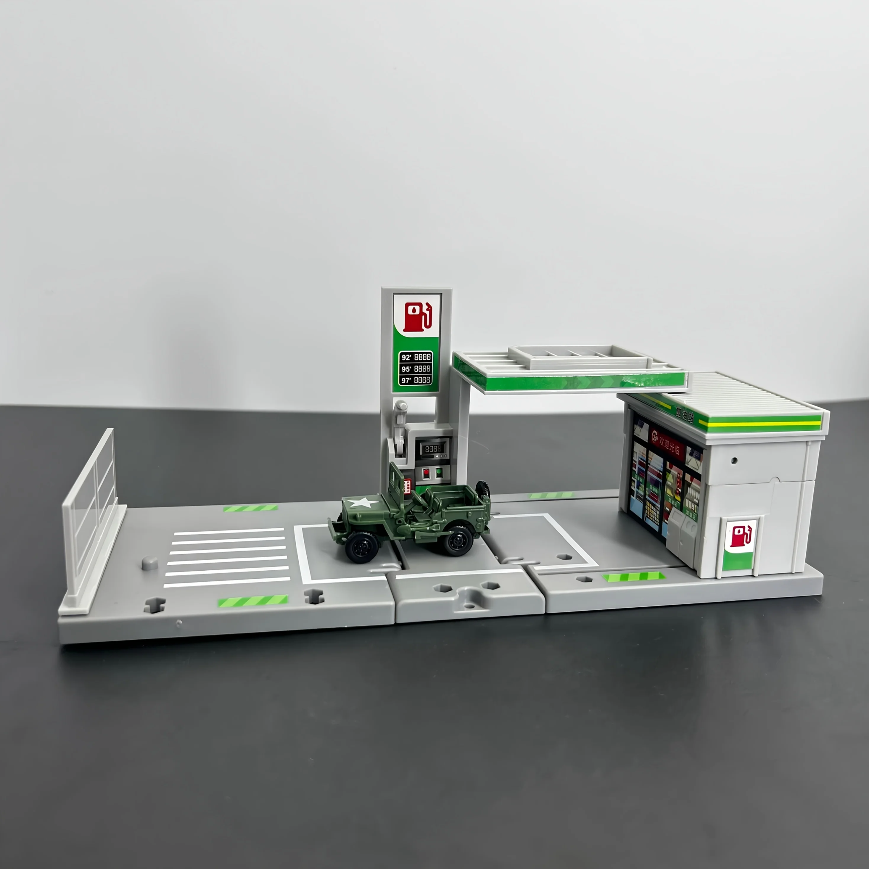 Модель автозаправочной станции 1:72, складной конструктор для самостоятельной сборки, модель из АБС-пластика, декор для уличных сцен, коллекционная игрушка для детей, 1 шт.
Модель автозаправочной станции 1:72, складной конструктор для самостоятельной сборки, модель из АБС-пластика, декор для уличных сцен, коллекционная игрушка для детей, 1 шт.