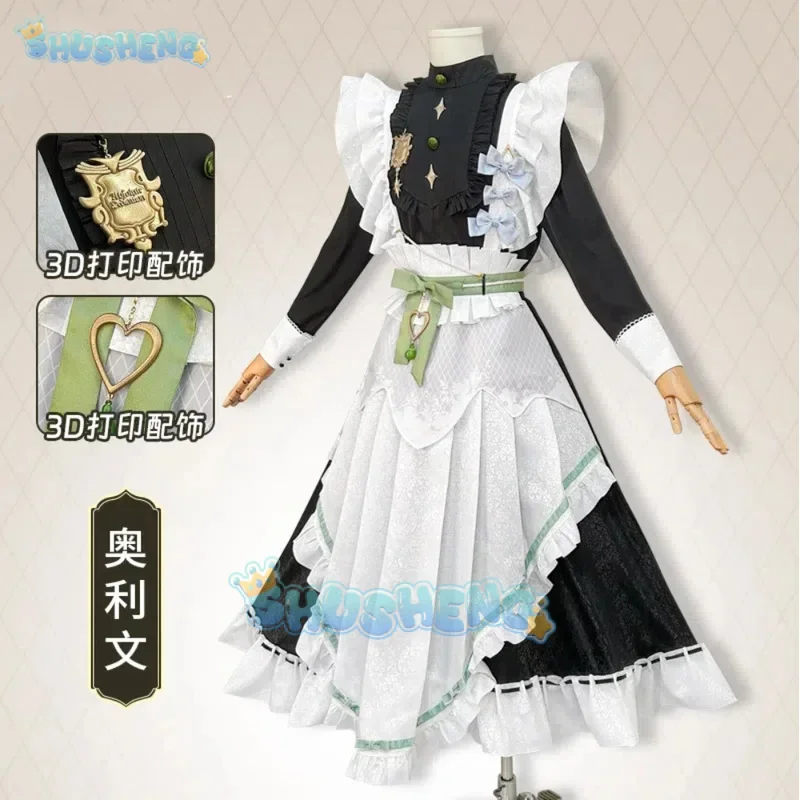 FC6Shusheng Nu: Carnival Olivine Maid Cosplay Costume Cos Game Anime Party Uniform Hallowen Play Role Clothes Clothing@FC8! 
FC6Shusheng Nu: Carnival Olivine Maid Cosplay Costume Cos Game Anime Party Uniform Hallowen Play Role Clothes Clothing@FC8!