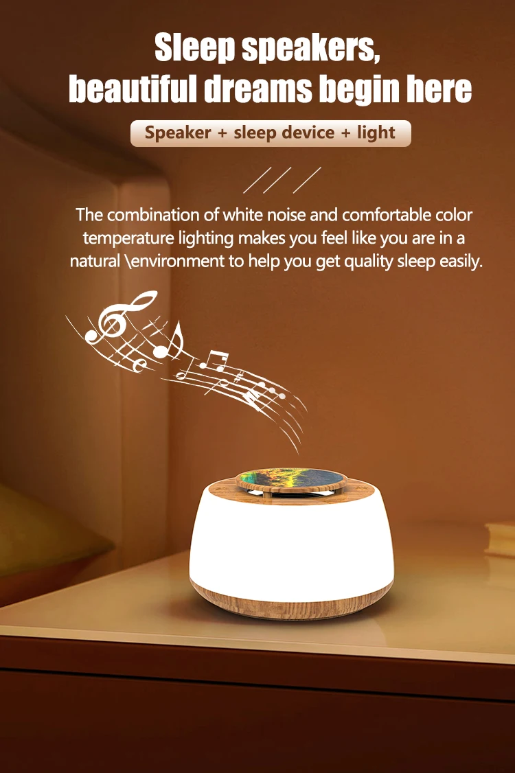 Ночник Белый шум Спальный светильник Теплый цвет Свет Bluetooth Динамик для сна 3-скоростной таймер 20 Белый шум Hi-Fi Звук Помощь для сна
Ночник Белый шум Спальный светильник Теплый цвет Свет Bluetooth Динамик для сна 3-скоростной таймер 20 Белый шум Hi-Fi Звук Помощь для сна