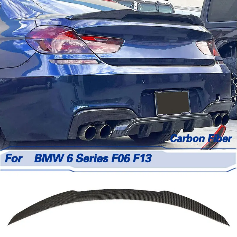 Car Rear Trunk Spoiler Wings Carbon Fiber for BMW 6 Series F06 F13 Sedan Coupe 2012-2018 Racing Rear Spoiler Boot Wing Lip FRP
Car Rear Trunk Spoiler Wings Carbon Fiber for BMW 6 Series F06 F13 Sedan Coupe 2012-2018 Racing Rear Spoiler Boot Wing Lip FRP