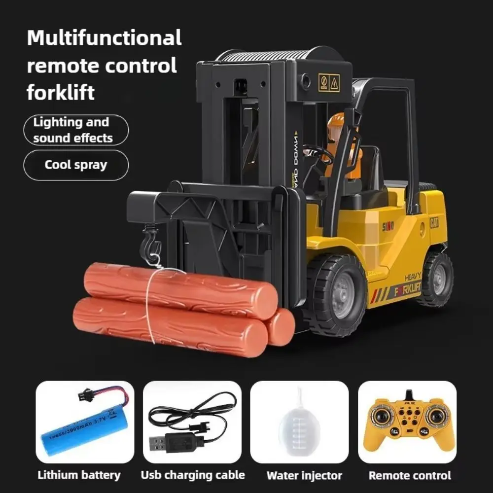 Creative Remote Control Forklift Light Music Simulation Engineering Vehicle 11 Way Rechargeable Remote Control Forklift Truck
Creative Remote Control Forklift Light Music Simulation Engineering Vehicle 11 Way Rechargeable Remote Control Forklift Truck