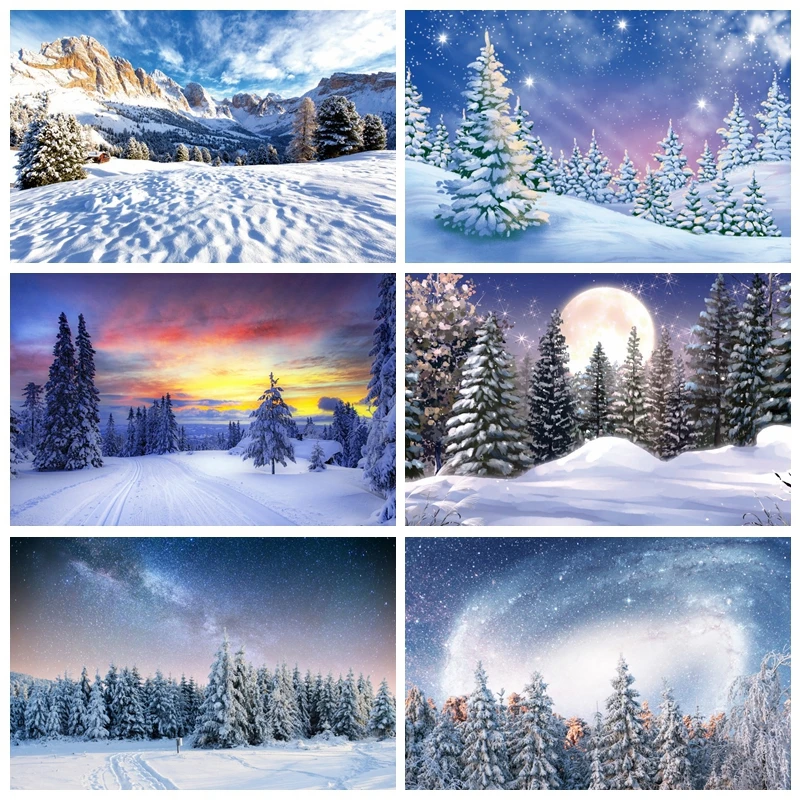 Winter Forest Backdrop Snowfield Pine Forest Snowflake Wonderland Photography Background Xmas New Year Eve Family Party Decor
Winter Forest Backdrop Snowfield Pine Forest Snowflake Wonderland Photography Background Xmas New Year Eve Family Party Decor
