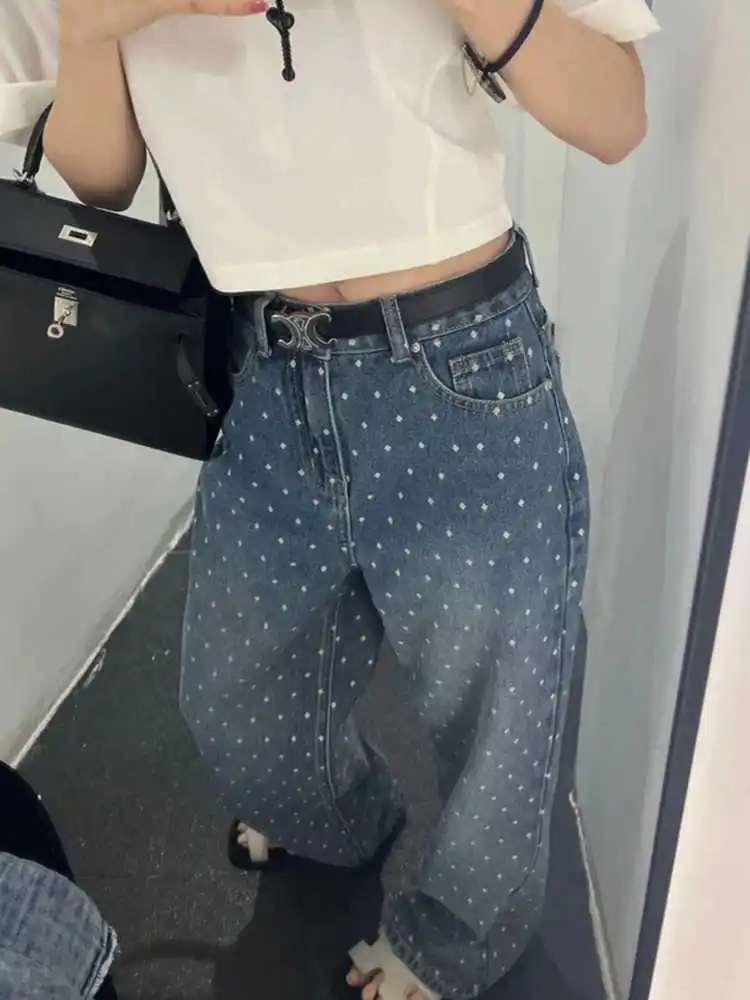 Harajuku Y2K Loose Washed Blue Jeans Women's Streetwear Retro High Waisted Pants High Street Loose Wide Leg Denim Pants Women
Harajuku Y2K Loose Washed Blue Jeans Women's Streetwear Retro High Waisted Pants High Street Loose Wide Leg Denim Pants Women
