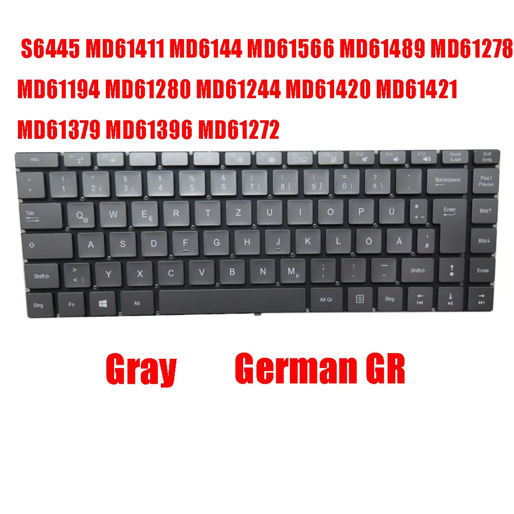 Laptop GR Keyboard For MEDION AKOYA S6445 MD61411 MD6144 MD61566 MD61489 MD61278 MD61194 MD61280 MD61244 MD61420 MD61421 MD61379
Laptop GR Keyboard For MEDION AKOYA S6445 MD61411 MD6144 MD61566 MD61489 MD61278 MD61194 MD61280 MD61244 MD61420 MD61421 MD61379
