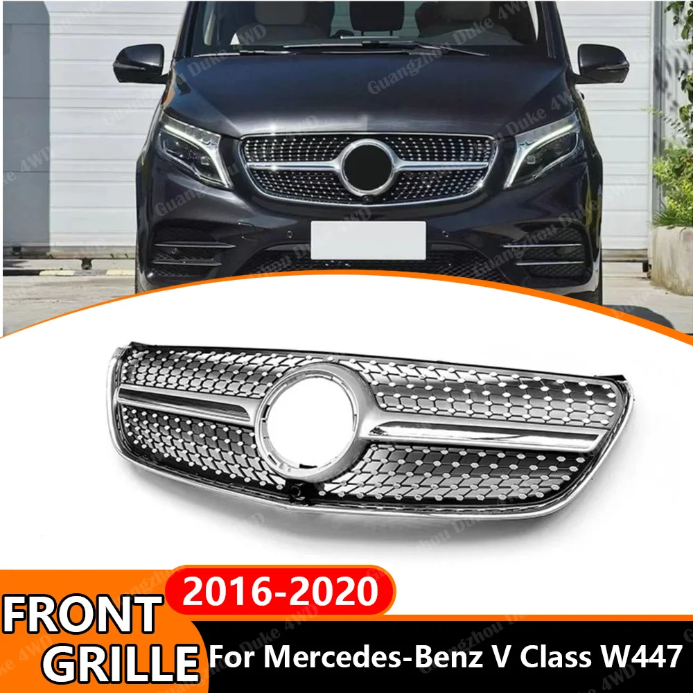 Front Grille for Mercedes Benz V Class W447 V220d V250d V260 2016-2020 Front Bumper Grill Luxury Exterior Upgrade
Front Grille for Mercedes Benz V Class W447 V220d V250d V260 2016-2020 Front Bumper Grill Luxury Exterior Upgrade