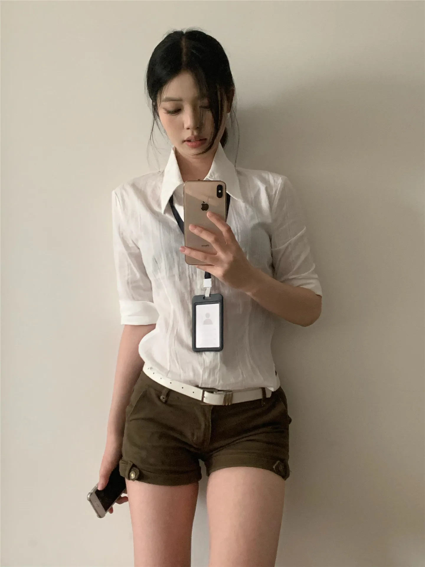 Retro American Military Green Hot Girl Low Waist Jeans Shorts Women Summer Slimming Design Buttock Embracing Hot Pants
Retro American Military Green Hot Girl Low Waist Jeans Shorts Women Summer Slimming Design Buttock Embracing Hot Pants