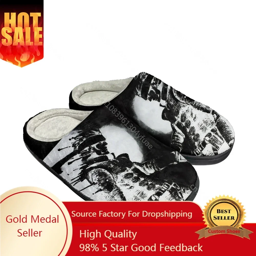 Hot Metal Gear Solid Fashion Cotton Custom Slippers Mens Womens Sandals Plush Casual Keep Warm Shoes Thermal Comfortable Slipper
Hot Metal Gear Solid Fashion Cotton Custom Slippers Mens Womens Sandals Plush Casual Keep Warm Shoes Thermal Comfortable Slipper