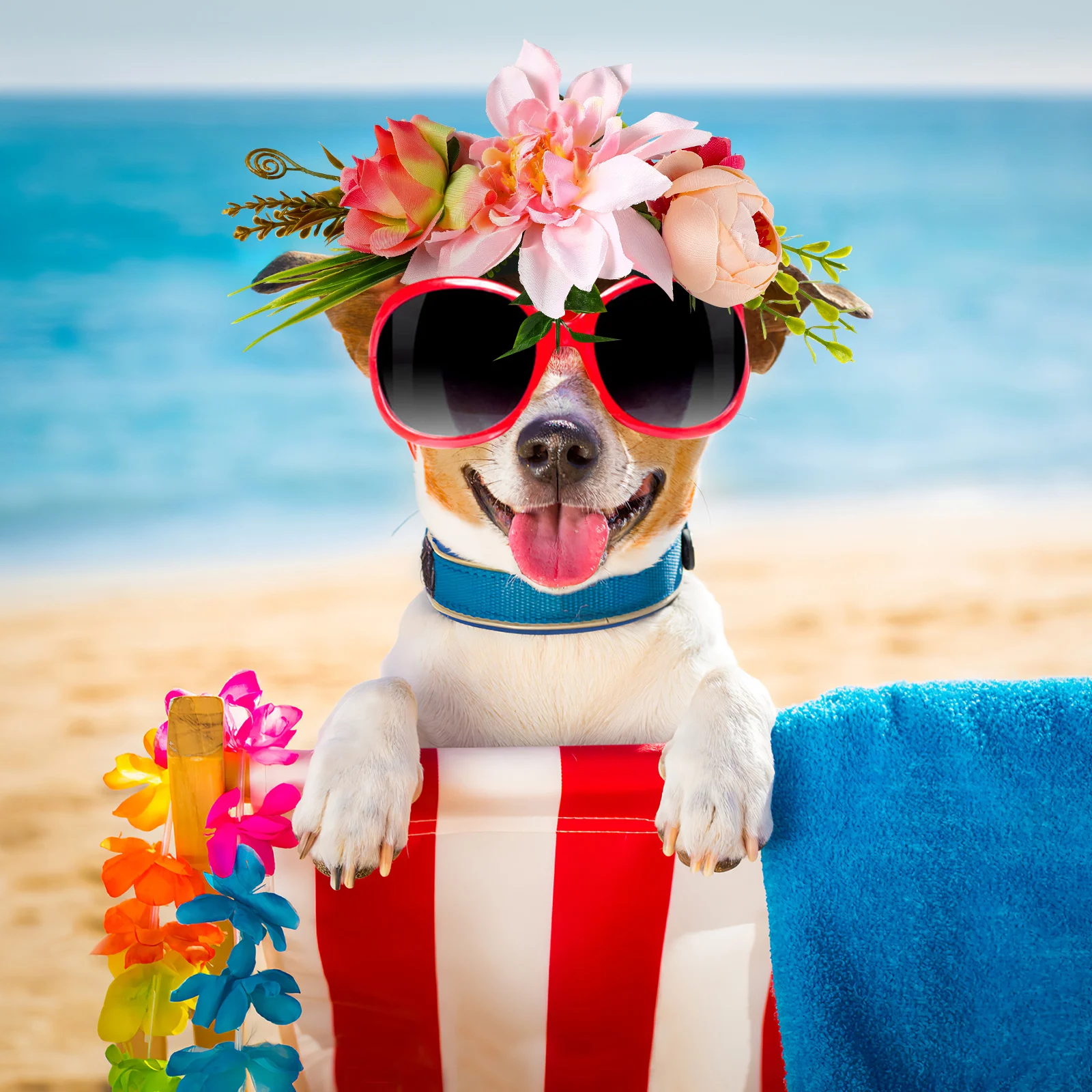 Pet Garland Adjustable Artificial Flower Headwear for Dogs Cats Accessories Dog Wreath Decor Lightweight Comfortable Gift
Pet Garland Adjustable Artificial Flower Headwear for Dogs Cats Accessories Dog Wreath Decor Lightweight Comfortable Gift