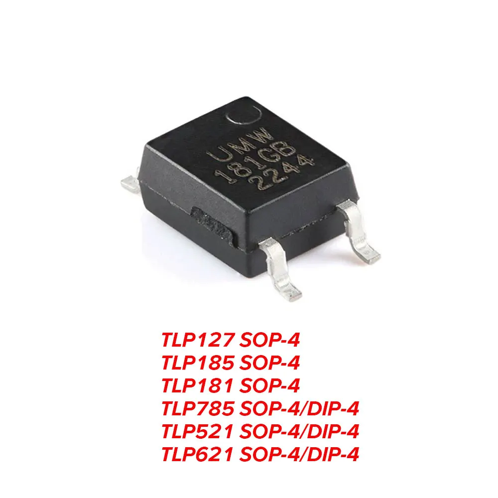 10PCS TLP521 TLP621 TLP127 TLP185 TLP181 TLP785 SOP4 DIP4 Optocoupler
10PCS TLP521 TLP621 TLP127 TLP185 TLP181 TLP785 SOP4 DIP4 Optocoupler