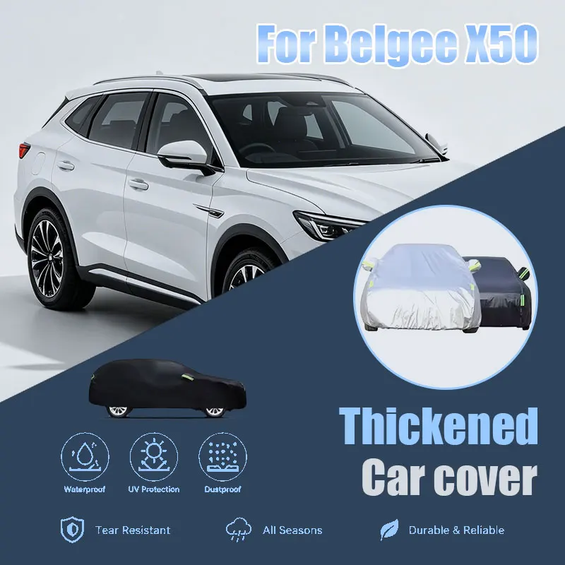 For Belgee X50 Full Car Cover Reflective Strips Waterproof Snowproof Dustproof UV Protection Outdoor Auto Accessories
For Belgee X50 Full Car Cover Reflective Strips Waterproof Snowproof Dustproof UV Protection Outdoor Auto Accessories