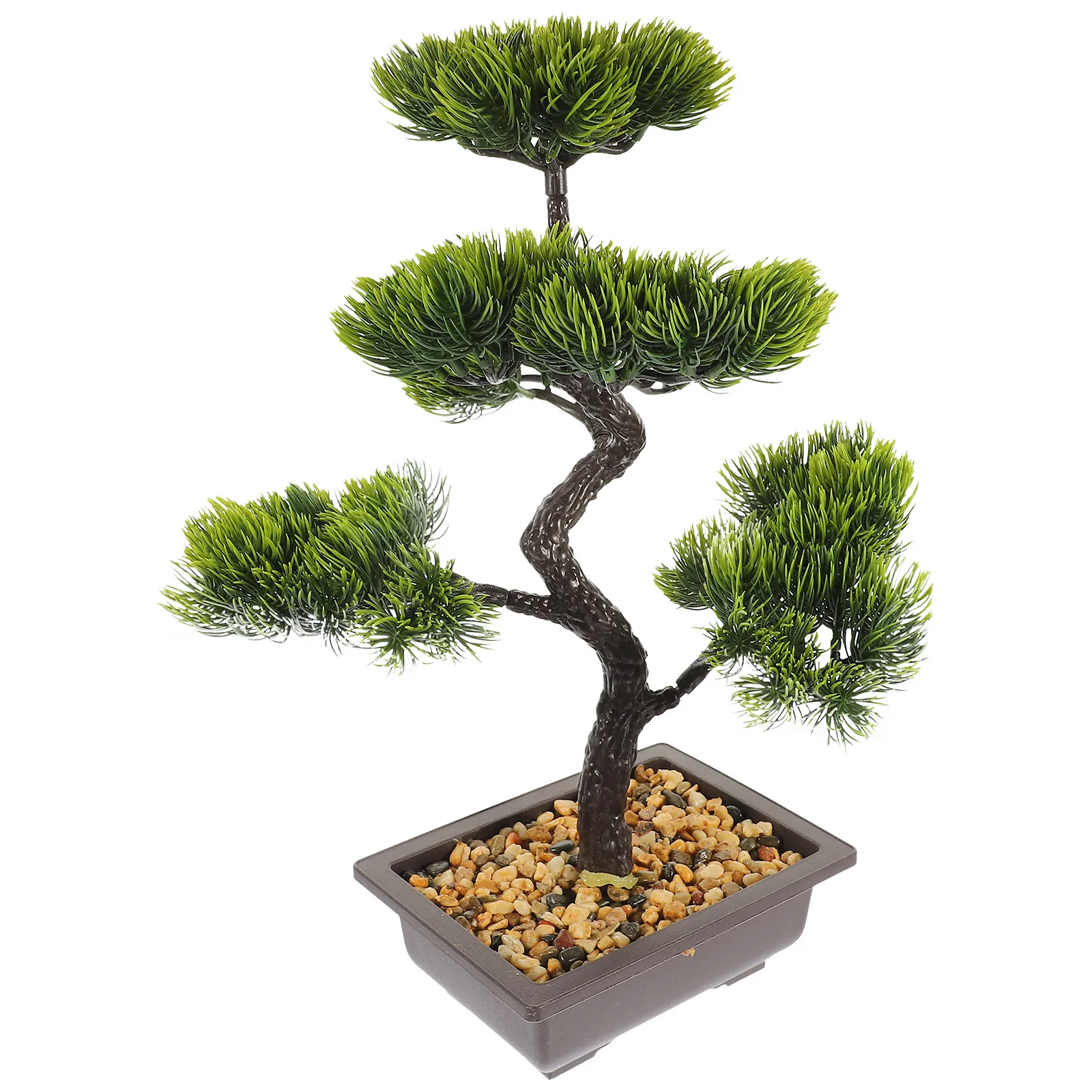 Simulated Welcoming Pine Artificial Realistic Plants Decor Indoor Fake Bonsai Tree Plastic Plants Home Decor Desk Plant
Simulated Welcoming Pine Artificial Realistic Plants Decor Indoor Fake Bonsai Tree Plastic Plants Home Decor Desk Plant