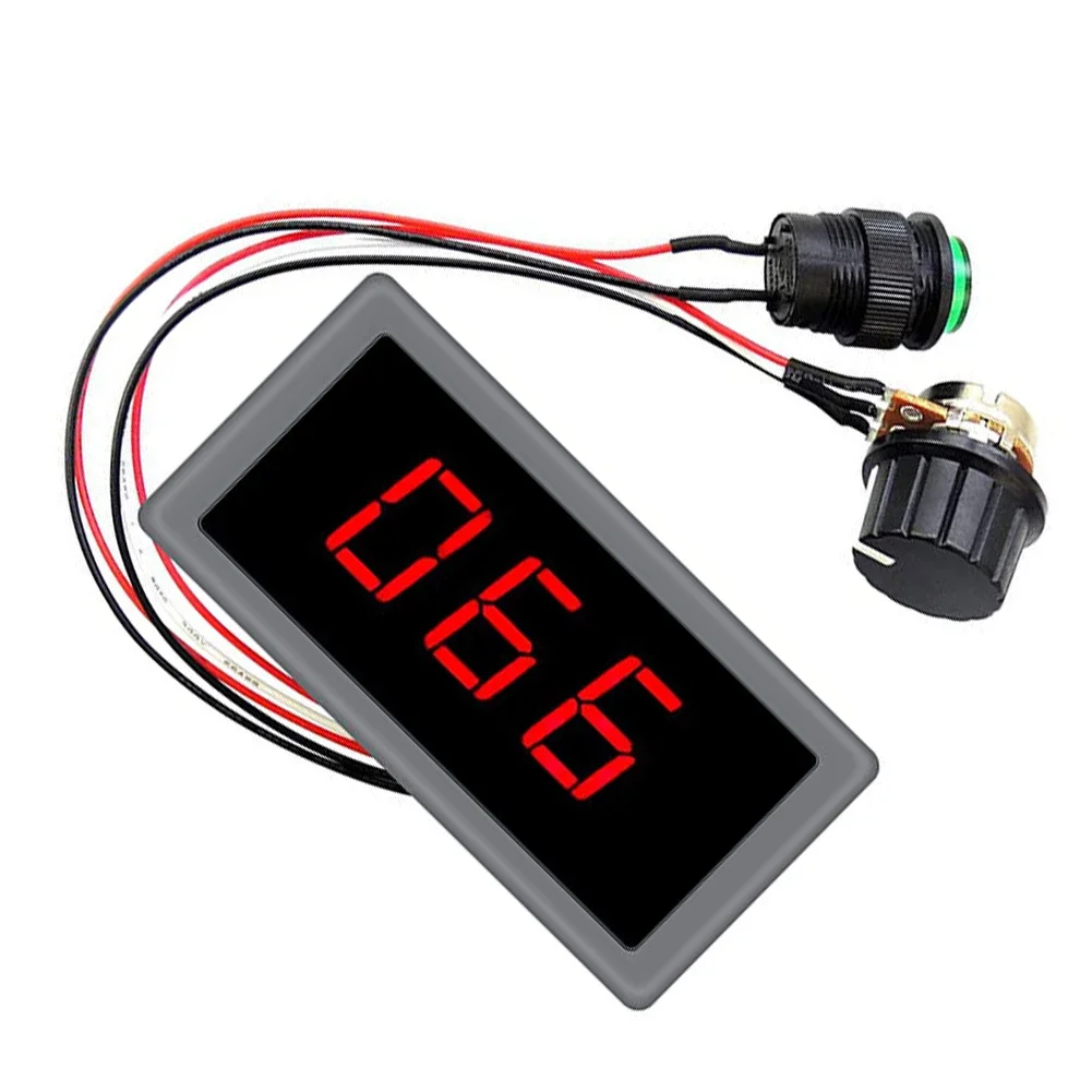 DC Motor Speed Controller 6V 12V 24V Stepless Speed Control Switch Digital For PWM DC Brushed Motor Speed Controller Tools
DC Motor Speed Controller 6V 12V 24V Stepless Speed Control Switch Digital For PWM DC Brushed Motor Speed Controller Tools