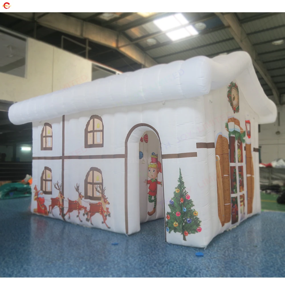 Free Air Shipping Commercial 5x3m Inflatable Christmas House Xmas Santa Grotto for Party Events
Free Air Shipping Commercial 5x3m Inflatable Christmas House Xmas Santa Grotto for Party Events