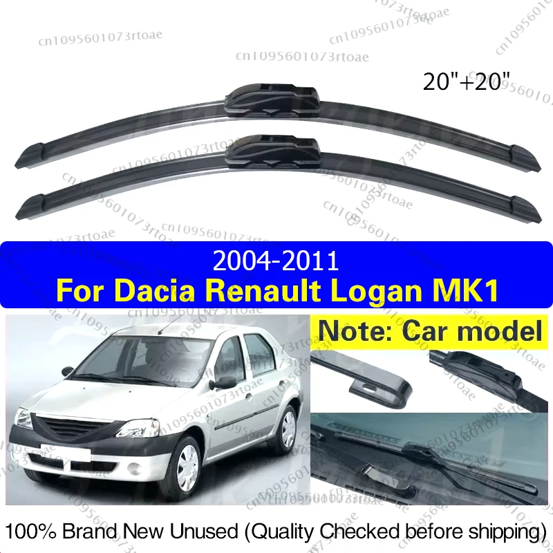 For Dacia Renault Logan 1 I 2004 2005 2006 2007 2008 2009 2010 2011 MK1 Car Front Wiper Blades Windscreen Windshield Accessories
For Dacia Renault Logan 1 I 2004 2005 2006 2007 2008 2009 2010 2011 MK1 Car Front Wiper Blades Windscreen Windshield Accessories