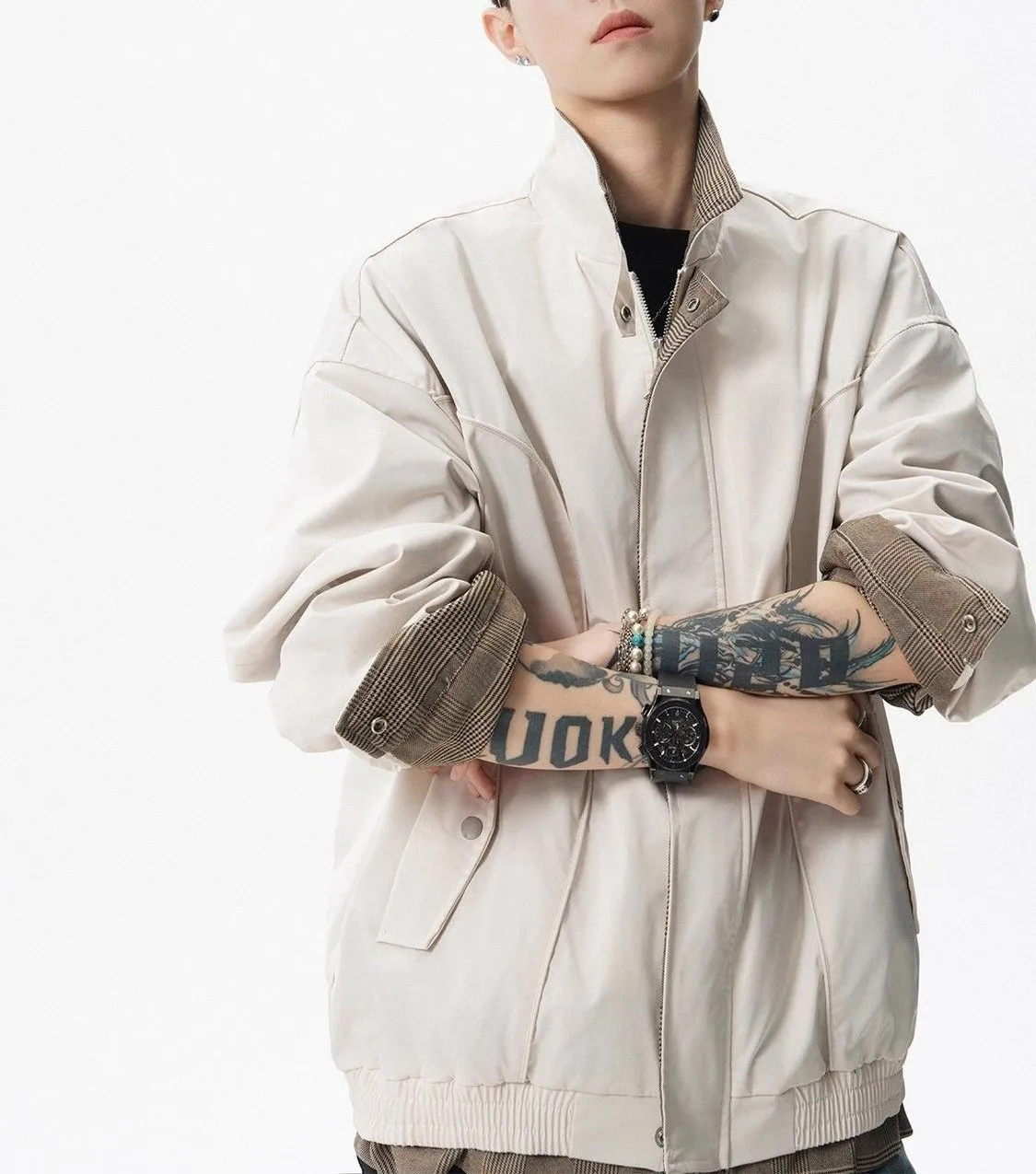 Bomber Jackets Oversized Streetwear Womens Spring Satin Double-Breasted Notched Waistband Lace-Up Elegant Romantic Princess Chic
Bomber Jackets Oversized Streetwear Womens Spring Satin Double-Breasted Notched Waistband Lace-Up Elegant Romantic Princess Chic