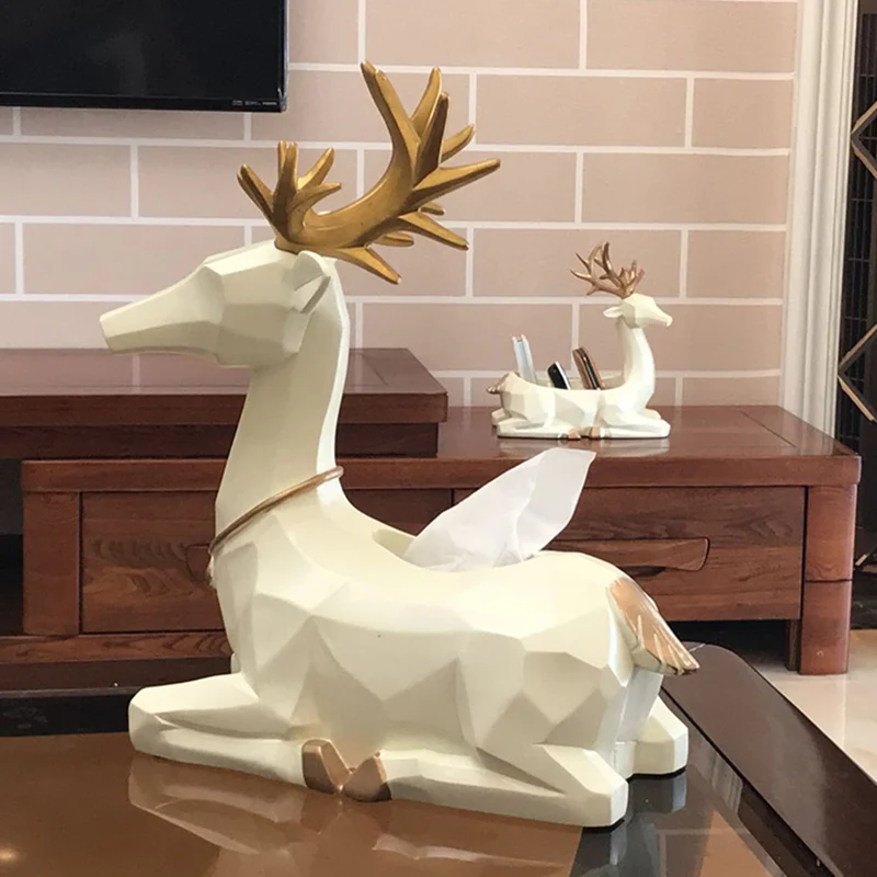 BIG CREATIVE RESIN DEER STATUE STORAGE BOX HOME DECOR CRAFTS ROOM DECORATION VINTAGE PARLOR CANDY KEY BOXES ORNAMENT TISSUE BOX
BIG CREATIVE RESIN DEER STATUE STORAGE BOX HOME DECOR CRAFTS ROOM DECORATION VINTAGE PARLOR CANDY KEY BOXES ORNAMENT TISSUE BOX