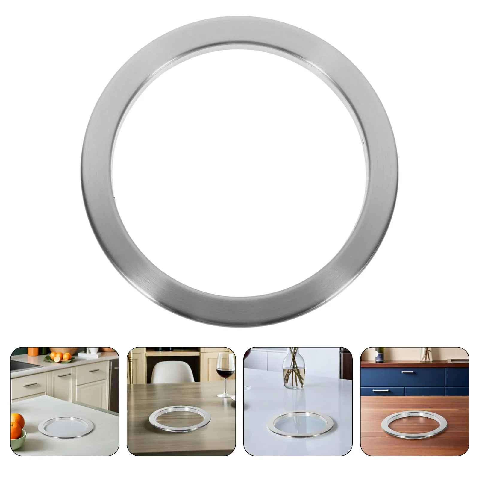2pcs Stainless Steel Trash Grommet 20.8Cm Countertop Embedded Garbage Lid Ring For Kitchen Bathroom Drop-In Wastebasket Cover
2pcs Stainless Steel Trash Grommet 20.8Cm Countertop Embedded Garbage Lid Ring For Kitchen Bathroom Drop-In Wastebasket Cover