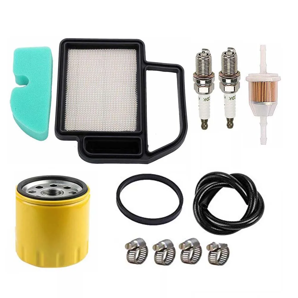 Air Filter Oil Filter and 2 Spark Tune-Up Kit for SV Series Engines Lawn Mower Tractor Maintenance Accessories Set
Air Filter Oil Filter and 2 Spark Tune-Up Kit for SV Series Engines Lawn Mower Tractor Maintenance Accessories Set