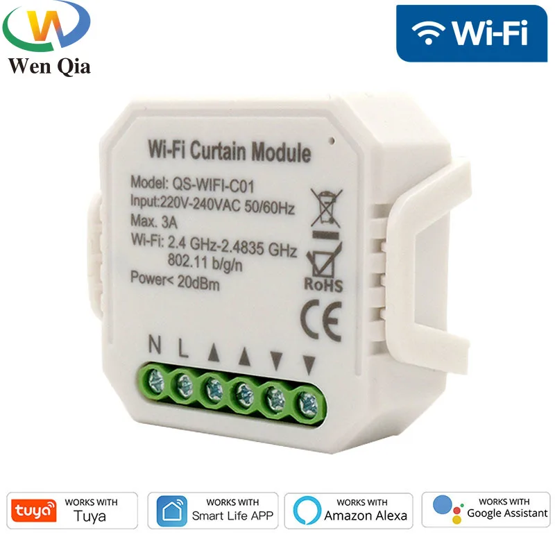 WIFI Tuya умный спасательный переключатель для штор, модуль затвора для жалюзи, двигатель для умного дома с таймером Google Home Alexa, голосовое управление
WIFI Tuya умный спасательный переключатель для штор, модуль затвора для жалюзи, двигатель для умного дома с таймером Google Home Alexa, голосовое управление