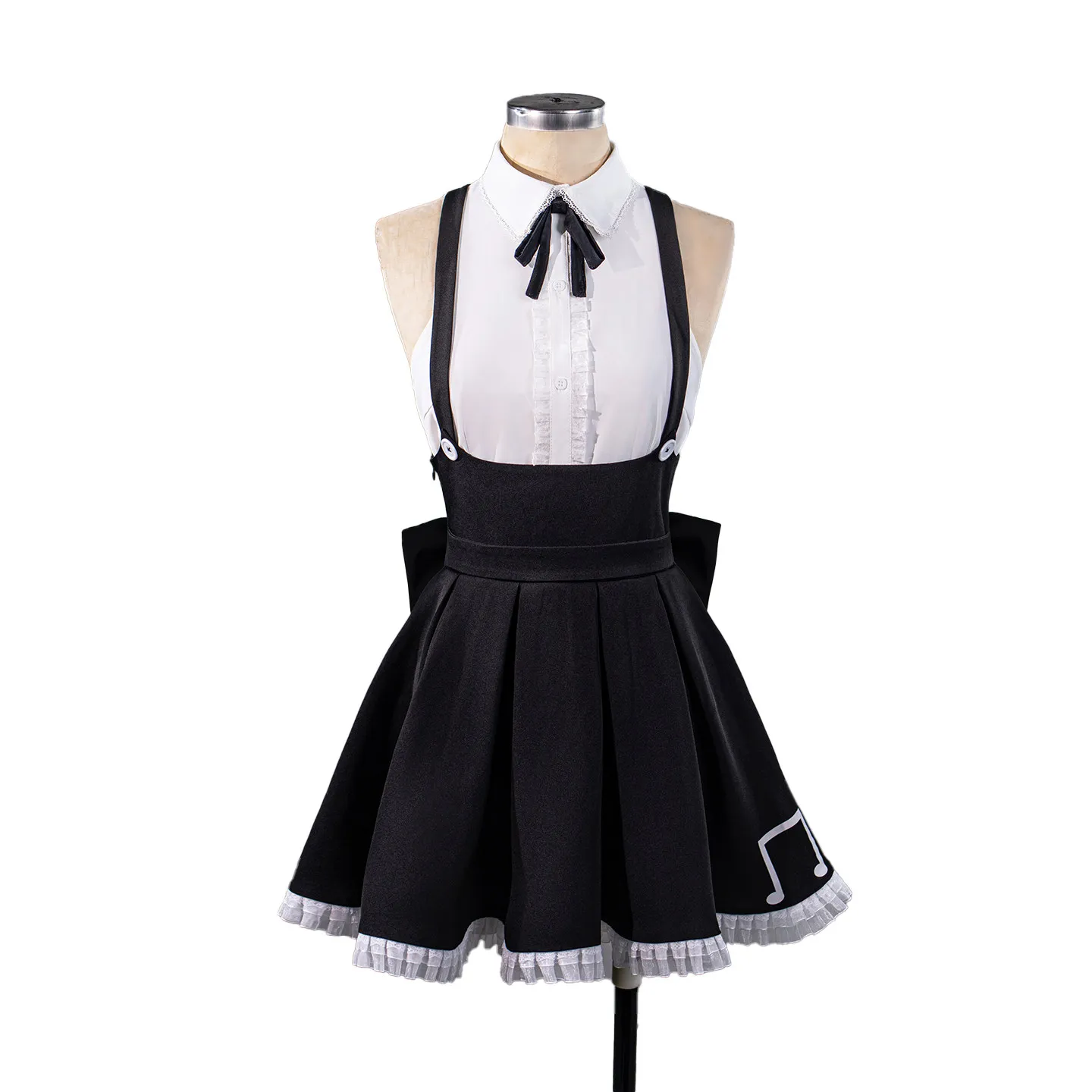 Miku Gothic Lolita Black White Dress Cosplay Costume Full Set for Women Halloween Comic Con Role Play Anime Party Outfit
Miku Gothic Lolita Black White Dress Cosplay Costume Full Set for Women Halloween Comic Con Role Play Anime Party Outfit