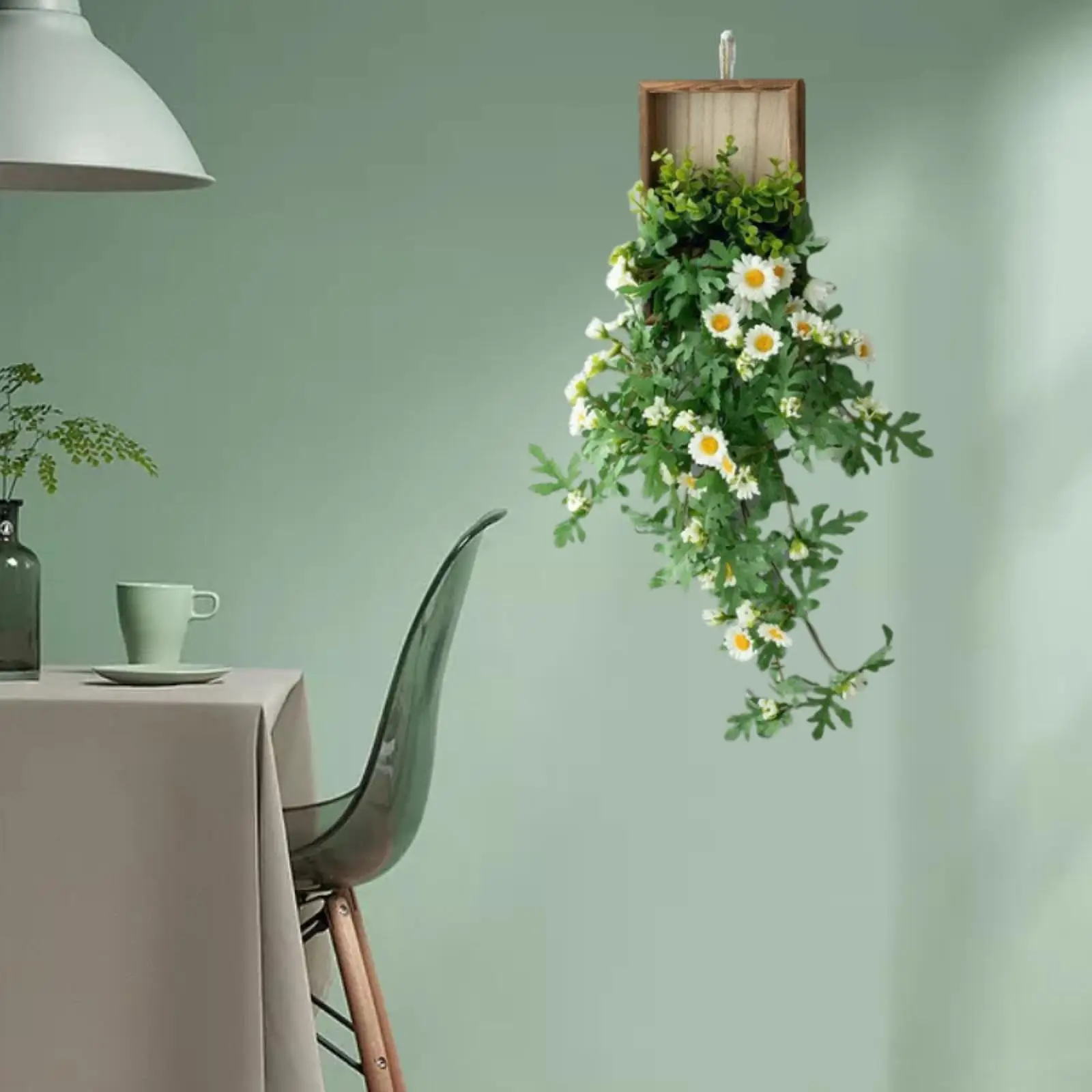 Artificial Hanging Flowers Hanging Plant Fake Rattan Decoration Ornament Greenery Wall Decorations Drooping Plants for Home
Artificial Hanging Flowers Hanging Plant Fake Rattan Decoration Ornament Greenery Wall Decorations Drooping Plants for Home