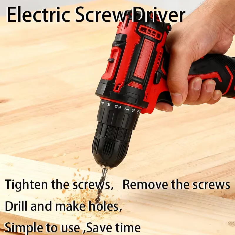Electric Drill 16.8V Cordless Drill Electric Screwdriver Mini Wireless Power Driver DC Lithium-Ion Battery
Electric Drill 16.8V Cordless Drill Electric Screwdriver Mini Wireless Power Driver DC Lithium-Ion Battery