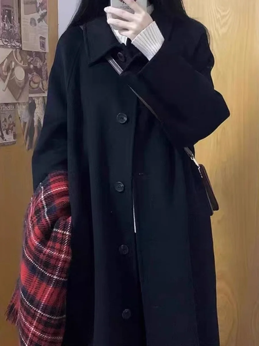 Двустороннее шерстяное пальто Bla Camere для женщин, осенне-зимняя новинка, маленький размер, премиум-класс
Двустороннее шерстяное пальто Bla Camere для женщин, осенне-зимняя новинка, маленький размер, премиум-класс