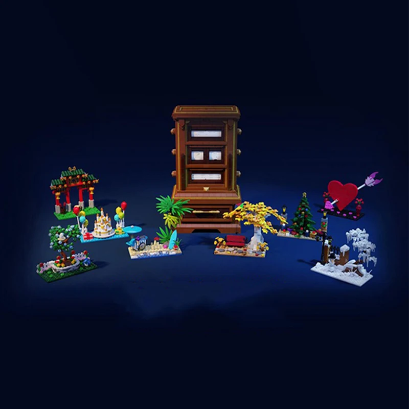 2994pcs MOC Seasons In Time Calendar Seasonal Model Building Blocks Architecture Toy Christmas Gifts Brick Kids Education DIY
2994pcs MOC Seasons In Time Calendar Seasonal Model Building Blocks Architecture Toy Christmas Gifts Brick Kids Education DIY