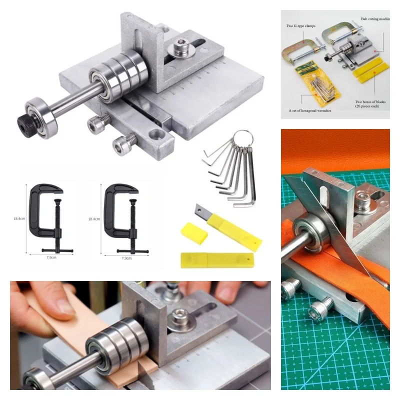 Leather Strip Cutter/set/Handmade DIY Making Belts Craftwork Cutting Auxiliary Tools Desktop Adjustable Leather Strip Cutter Set
Leather Strip Cutter/set/Handmade DIY Making Belts Craftwork Cutting Auxiliary Tools Desktop Adjustable Leather Strip Cutter Set