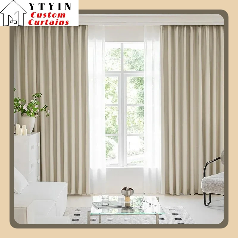 Fashion Custom Size Living Room Window Curtains Soild 18 Colors All Match Sound Reduce Beige Bedroom Curtains Home Decor
Fashion Custom Size Living Room Window Curtains Soild 18 Colors All Match Sound Reduce Beige Bedroom Curtains Home Decor