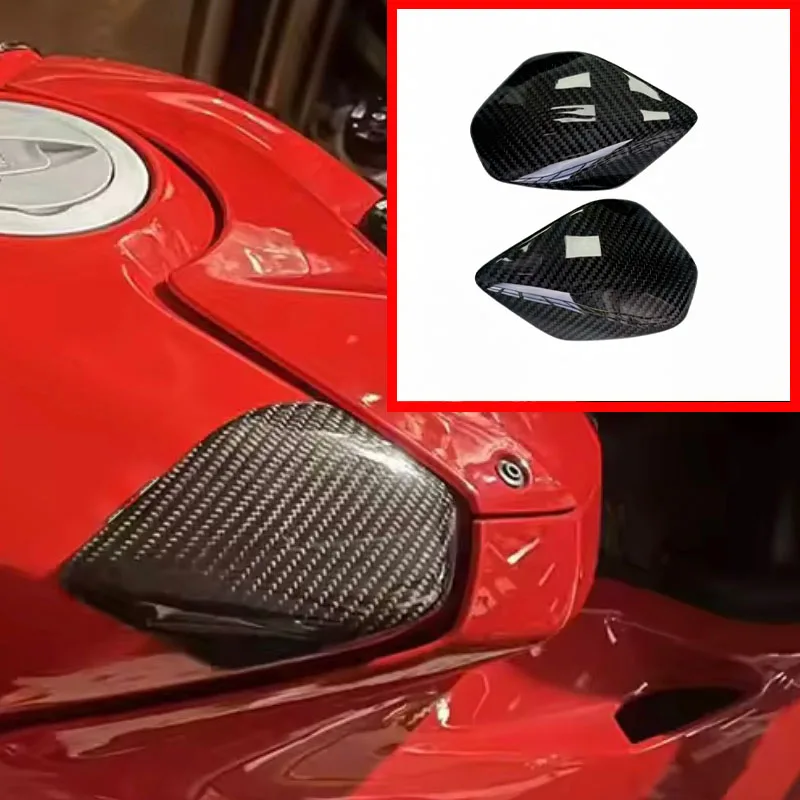 Motorcycle tank carbon fiber protective cover suitable For DUCATI Panigale V4 V4S V4R V4 2018-2024 Fuel tank protector
Motorcycle tank carbon fiber protective cover suitable For DUCATI Panigale V4 V4S V4R V4 2018-2024 Fuel tank protector