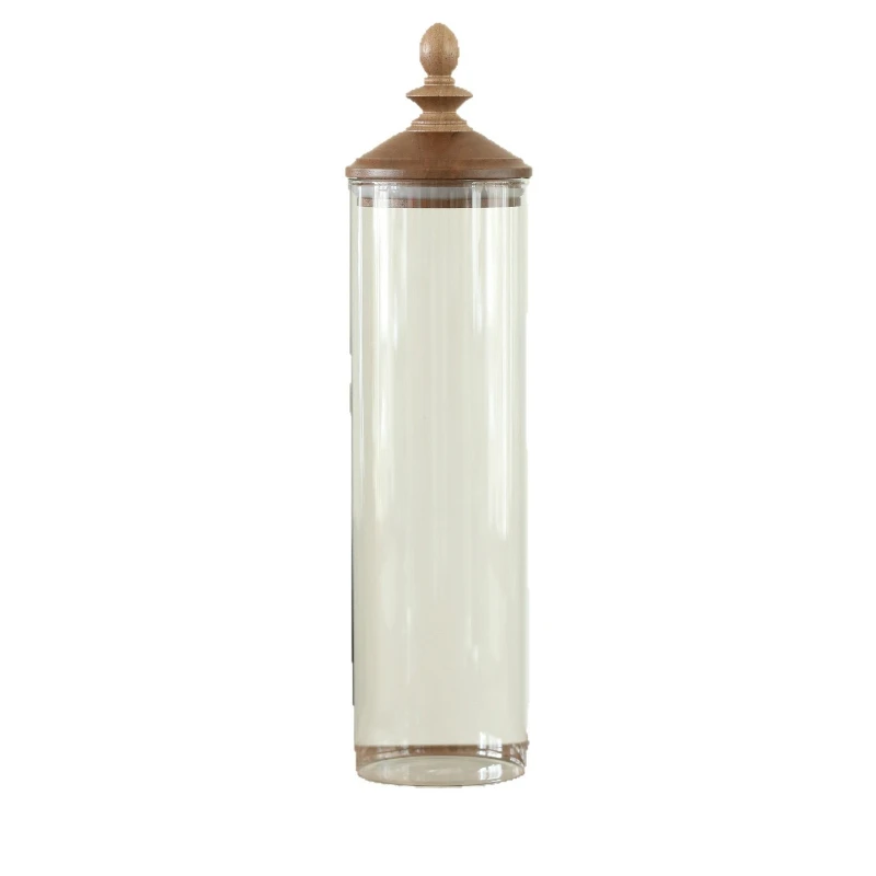 LH high borosilicate glass sealed tank transparent round household kitchen storage tank
LH high borosilicate glass sealed tank transparent round household kitchen storage tank